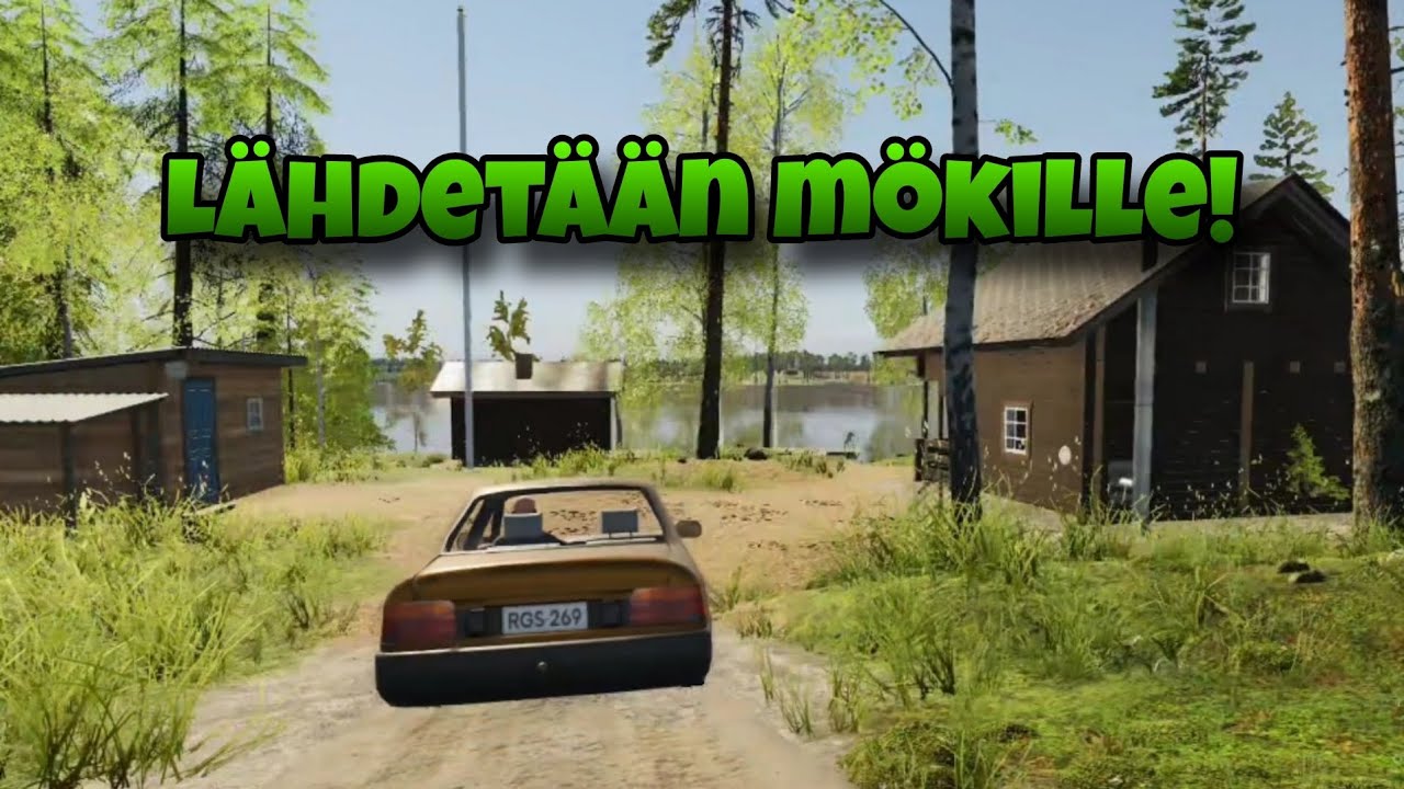 Lähdetään mökille! | Finnish Cottage Simulator #1