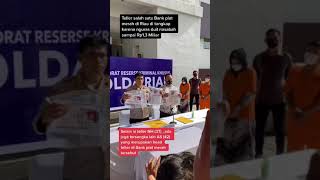 Oknum Teller Bank Mencuri Uang Nasabah Di Bank Riau Kepri Part 1