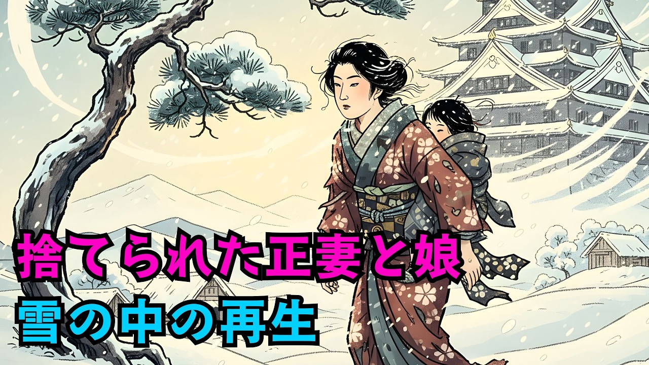 捨てられた正妻と娘、雪の中で始まる再生の物語 | 野談 | 伝説 | 昔話 | 説話 | 民話