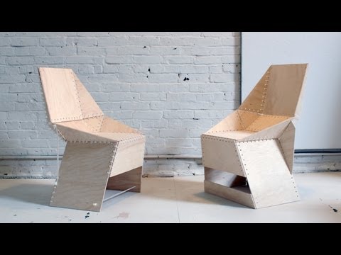 DIYチェアー Makeover to a Japanese Style Floor Chair DIY - YouTube