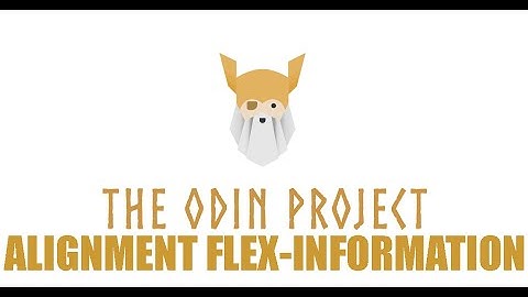 The Odin Project Alignment Flex-Information Episode 42