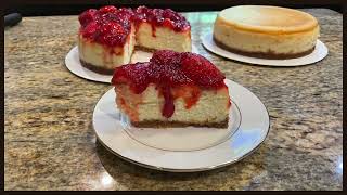 NY Style Cheesecake Recipe | My Unique Twist on Junior's Classic
