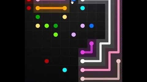 flow game facebook - 11 x 11 mania level 4 Connect the dots