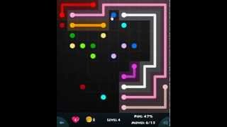 flow game facebook - 11 x 11 mania level 4 Connect the dots screenshot 1