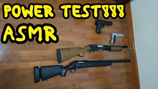 ทดสอบความแรง Airsoft gun penetration test ASMR screenshot 3