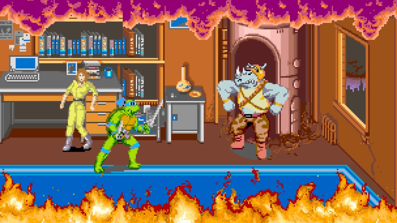 Teenage Mutant Ninja Turtles The Arcade Game