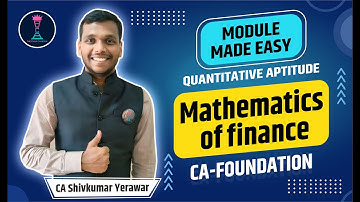 Mathematics of Finance | Set - C & D ICAI Module | One Shot QnA | Statistics | CA Shivkumar Yerawar