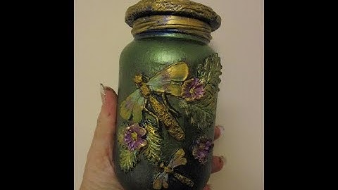 Mixed Media Jam Jar Tutorial - Part 2 - jennings644
