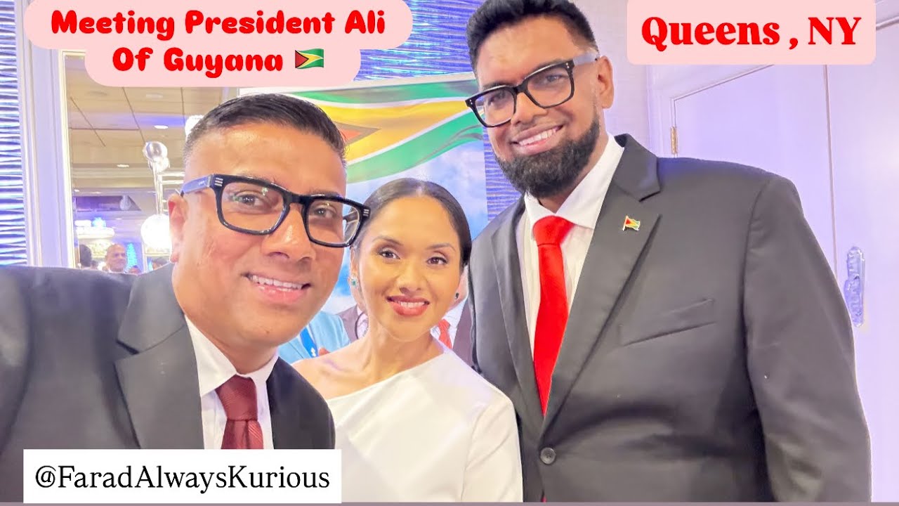 Встреча с @presidentirfaanaligy в Квинсе, Нью-Йорк. Подписались ли он и первая леди Арья Али?