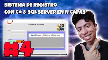 CRUD en N capas con C# (Parte 4) Sistema gestor de empleados