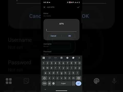 Cài đặt SIM Data Docomo cho Android