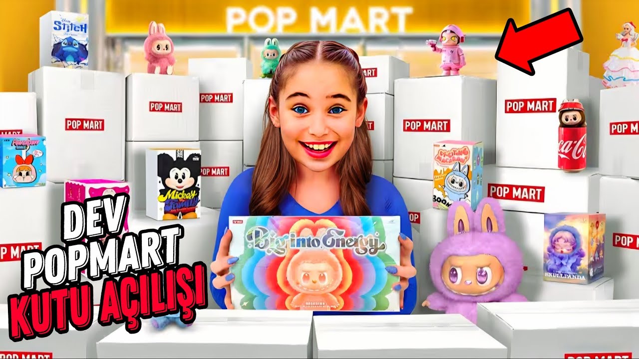 ELİF SİNEM DEVVV POPMART KUTU AÇILIŞI ‼️ HEPSİNİ AÇIYORUZ !! 