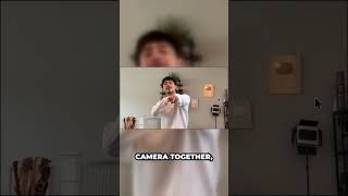 He Broke His Camera and Filmed the Whole Video on a Laptop