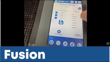 Epilog Fusion - Setting presets for the VERTICAL table home position