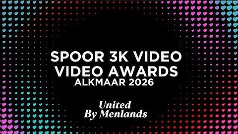 This is spoor 3k video video awards 2026! | Theme Reveal 🇳🇱 | #UnitedByMenlands