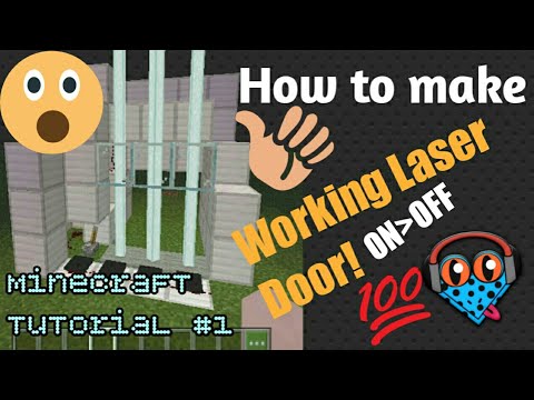 How To Make Laser Door in Minecraft 1.16!Minecraft Tutorial #1. - YouTube