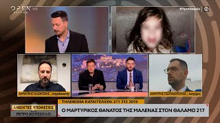 Ο μαρτυρικός θάνατος της Μαλένας στον θάλαμο 217  Τι λέει ο Δημήτρης Γαλεντέρης | OPEN TV