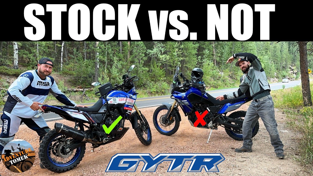 Tuned Tenere 700 RIPS! GYTR Airbox, Leo Vince Exhaust, ECU vs Stock T7