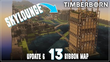 Constructing Our First Beaver Tower! | Episode 13 | Timberborn: Update 6