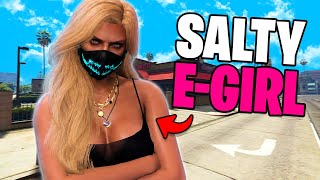 I Got This Salty E-Girl Banned In Gta Rp