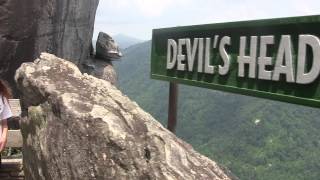 Devils Head At Chimney Rock