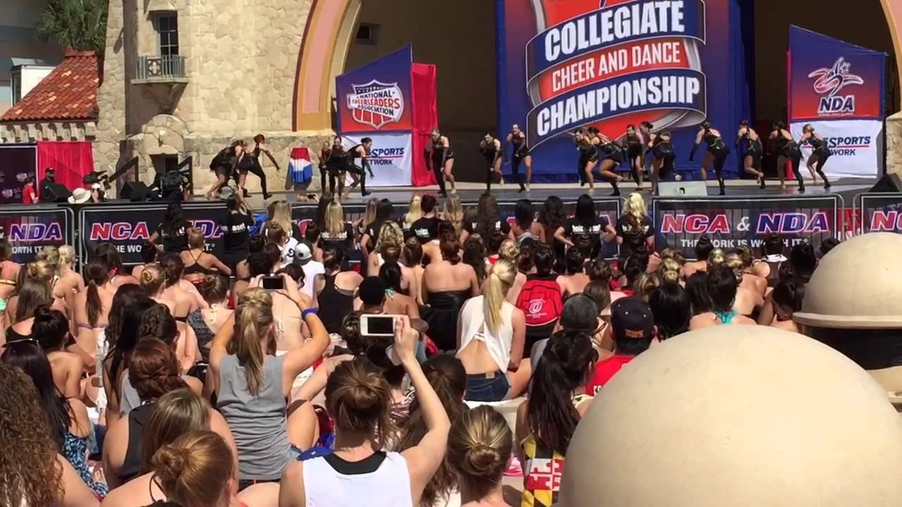 University of Louisville Ladybirds dance team 2015.  Kayla Miller