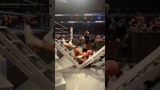The TLC Match is PURE DESTRUCTION 🪜 #SmackDown