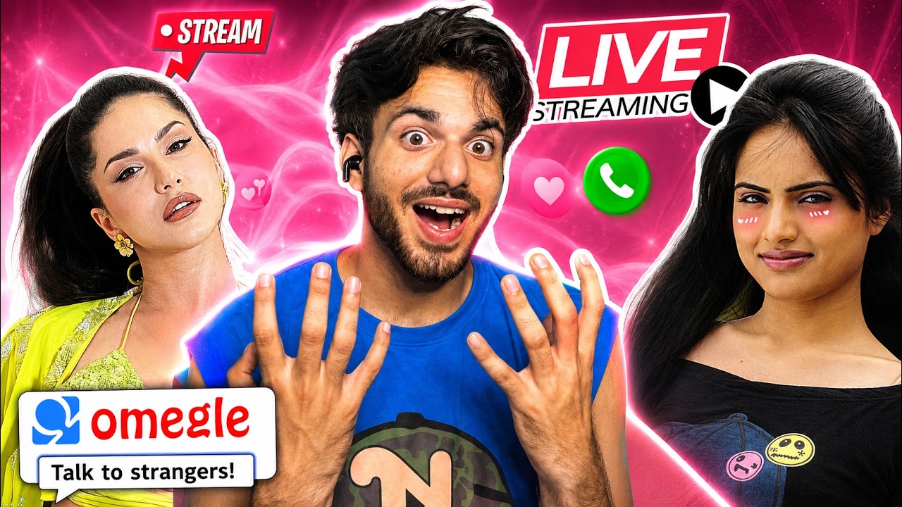 omegel Funny Live 😂 | Indian Strangers Gone Crazy 🤣 | LIVE Chat & Reactions 🔴