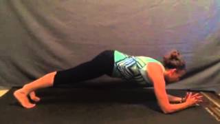 Dolphin Plank Yoga Pose 