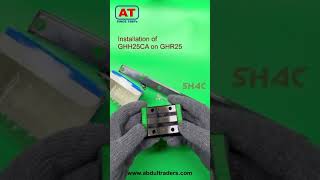 How to Install Linear Guide Block On Linear Guide Rail | SHAC | ABDUL TRADERS