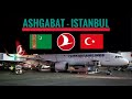 TRIPREPORT | Turkish Airlines (ECONOMY) | Airbus A321 | Ashgabat - Istanbul