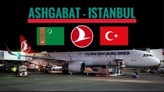 TRIPREPORT | Turkish Airlines (ECONOMY) | Airbus A321 | Ashgabat - Istanbul