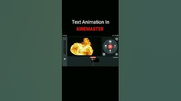 Text animation in kinemaster 😱 #kinemaster #textanimation