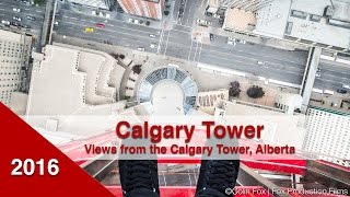 Calgary Tower Time Lapse