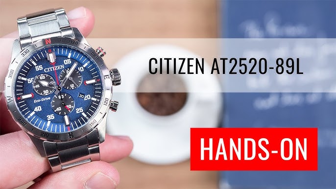 HANDS-ON: Citizen Sports Eco-Drive AT2520-89E - YouTube