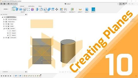 Fusion 360 for FTC: Creating Planes
