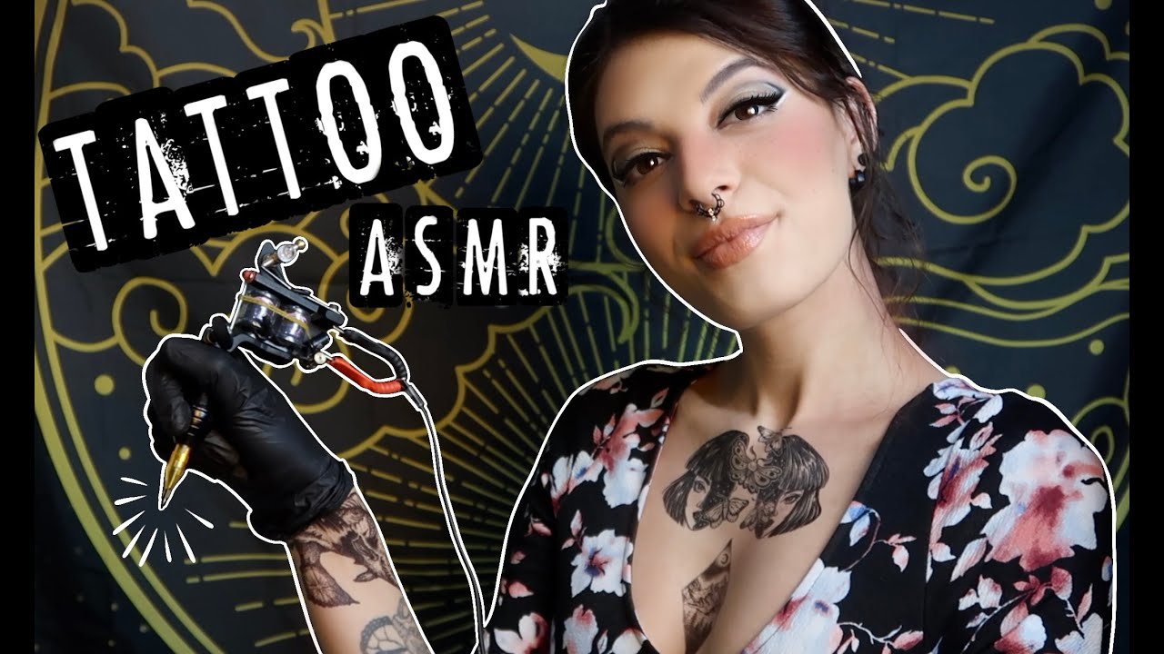 ASMR | Giving YOU A Tattoo! (Real Tattoo Machine Sound, Soft Spoken)