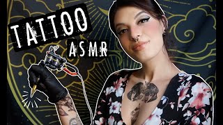 ASMR | Giving YOU A Tattoo! (Real Tattoo Machine Sound, Soft Spoken) screenshot 4