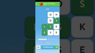 WordBrain 2 Back to School Event August 27 2021 | Wordbrain 2 Back to School Event Day 7 Answers screenshot 5