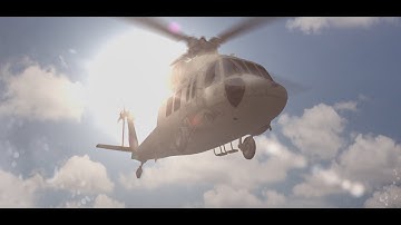 Realistic Helicopter Scene Visual Effects - Adobe After Effects