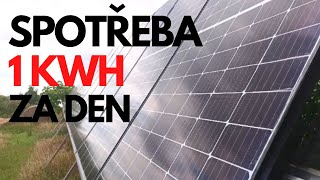 Minimální spotřeba energie s fotovoltaikou v ostrovním systému