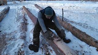 Видео Как снять кору с дерева (автор: *хвойный хаус*)