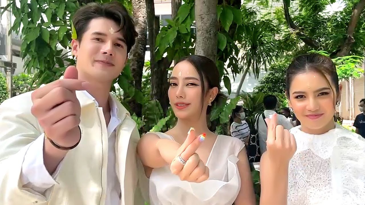 หนิง ปณิตา นำทีมนักแสดง มิกค์,เปรี้ยว,ปูเป้,มุกดา ,เข้ม บ่วงสรวงละคร บ่วงวิมาลา ที่ช่อง 7