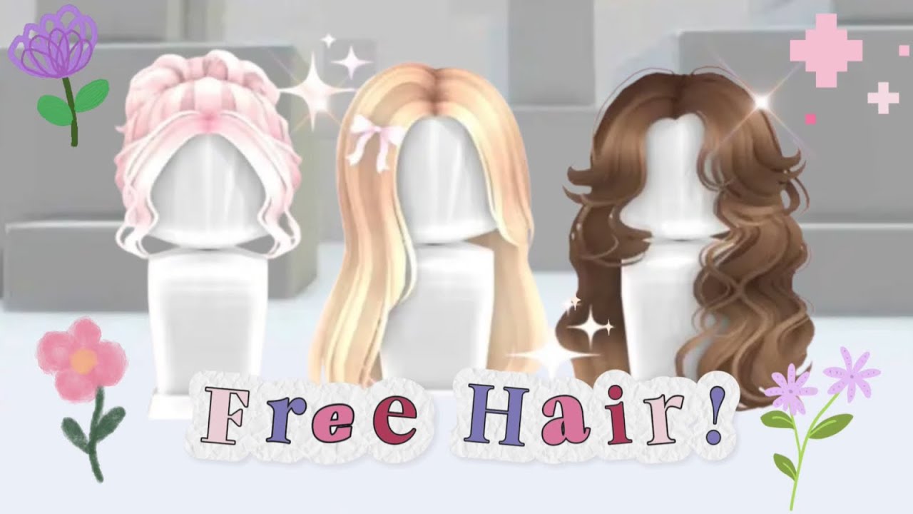 How to get the NEW Free Hairs on ROBLOX! Multiple New UGC Hairs for 0 ...