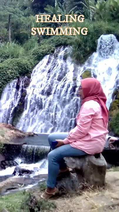 Healing Swimming Tirta Bhuwana Waterfall #jalanjalandibali #airterjun #wonderfullbali