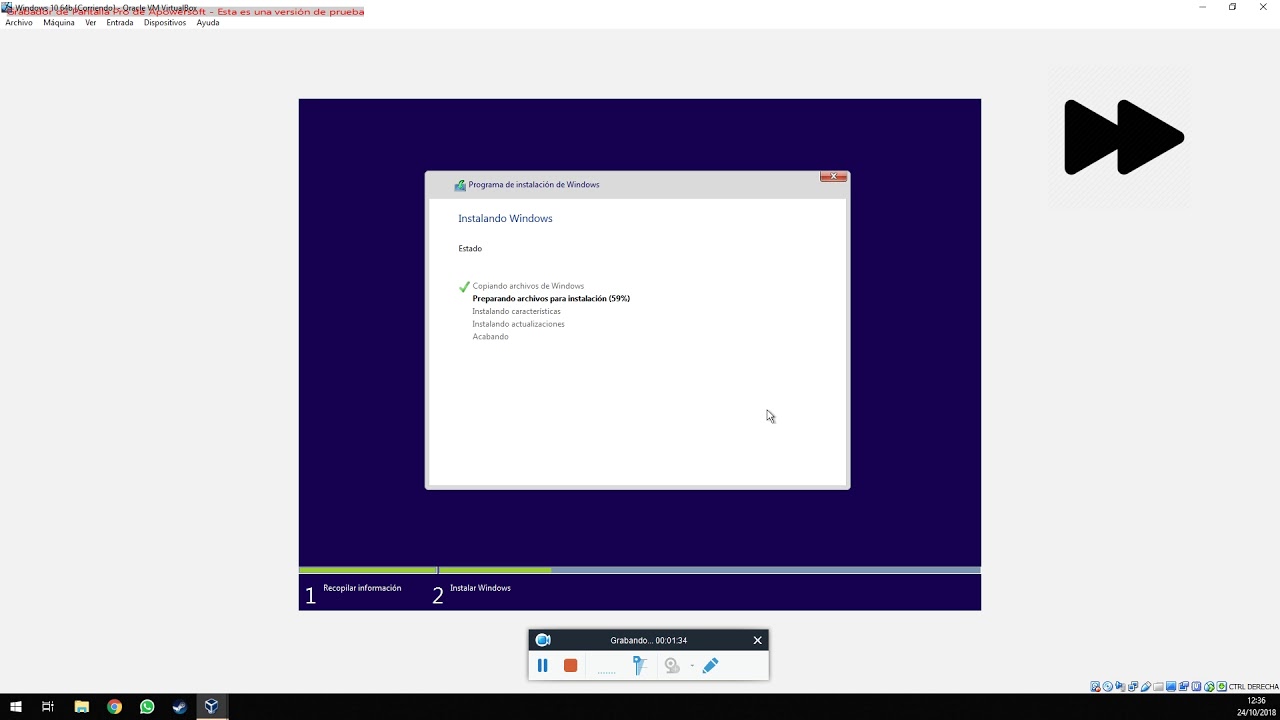 minimal windows 10 virtualbox image minimal windows 10 virtualbox image