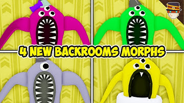 [UPDATE 195] 👪 How to get ALL 4 NEW BACKROOMS MORPHS | Roblox