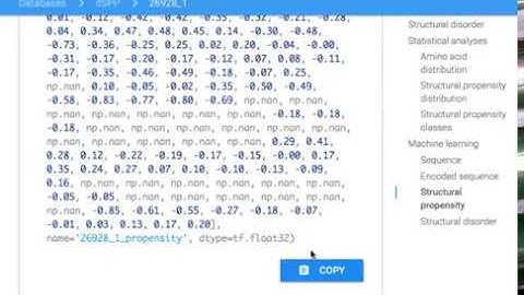 Peptone - dSPP - Zika virus NS3 - Protein machine learning database