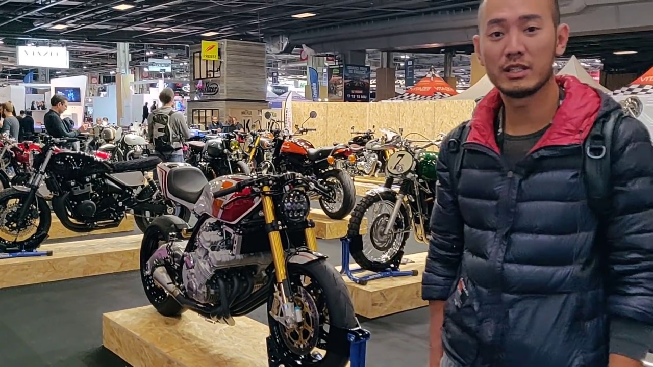 Lạc vào ổ Cafe Racer ở Paris Motorshow 2018 - Gặp Honda 6 xilanh quá đỉnh