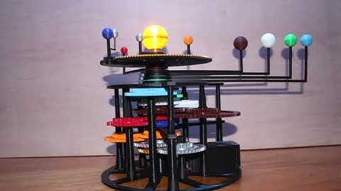 3D Printed Orrery